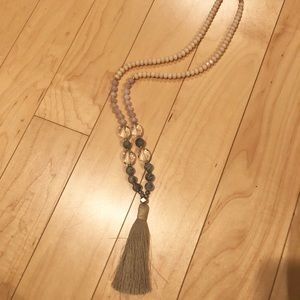 Nakamol Long Tassel Necklace